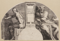 KG 00015
<br/>
Profeet en sybille
<br/>
<em>Bonasone, Giulio (ca.1500-ca.1580)</em>